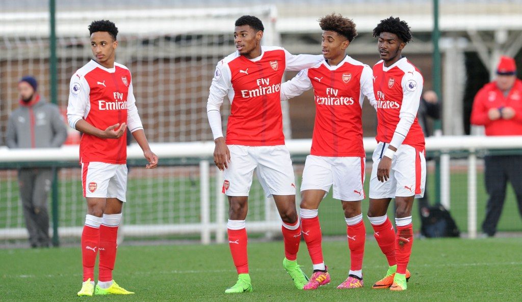Image result for reiss nelson and ainsley maitland niles