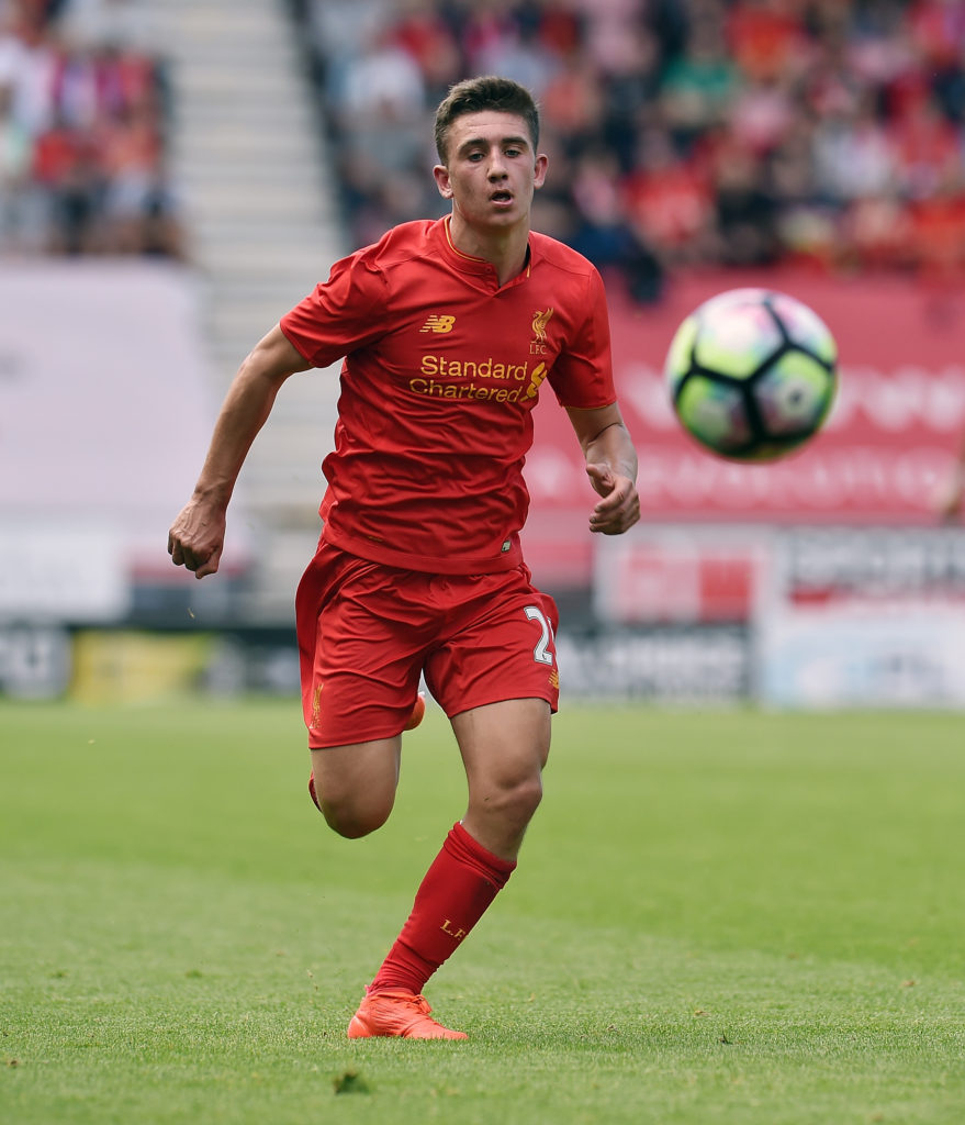 Cameron Brannagan determined to seize Liverpool chance