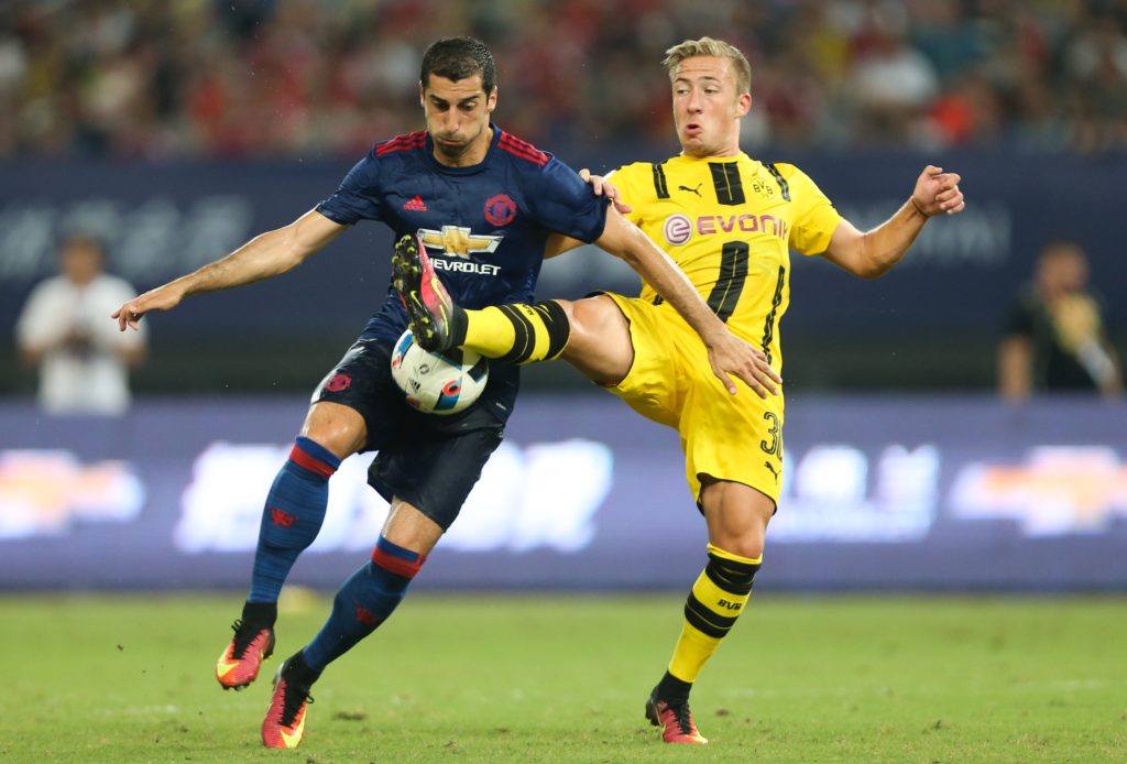 Henrikh Mkhitaryan joined Manchester United this summer for £26.3m. (Stringer/Anadolu Agency/Getty Images)