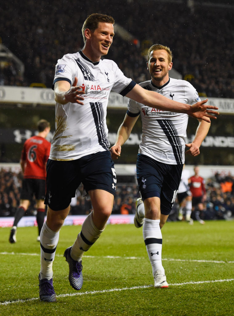 Vertonghen closing in on return for Tottenham