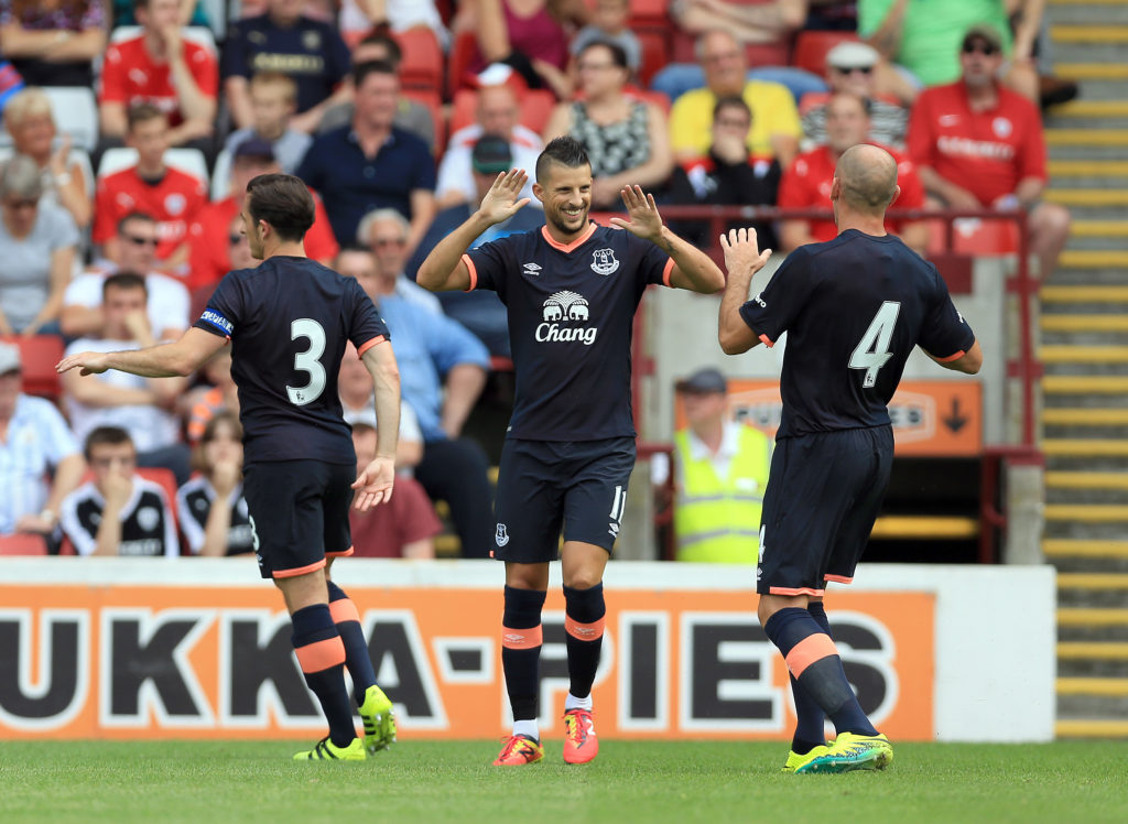 Everton’s Mirallas only has eyes for Spurs