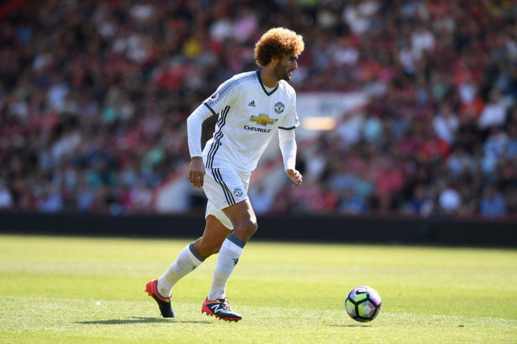 Fellaini dreaming of Red Devils trophies