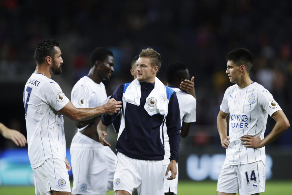 Vardy loving being back in Leicester fold