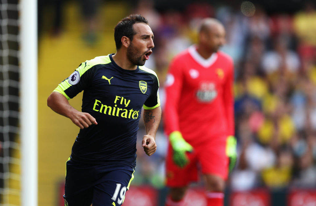 Cazorla focused on Gunners after being left out of Spain squad