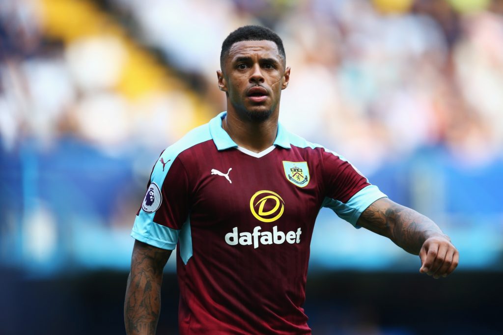 Burnley boss Dyche standing by Gray during ban