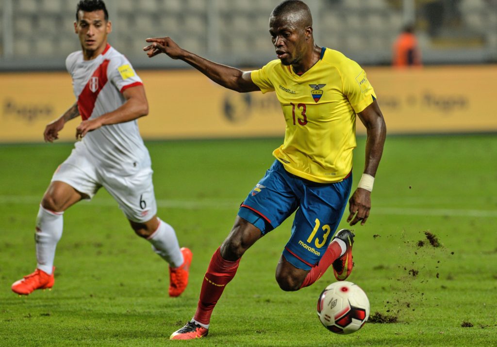 Valencia loving life at Everton