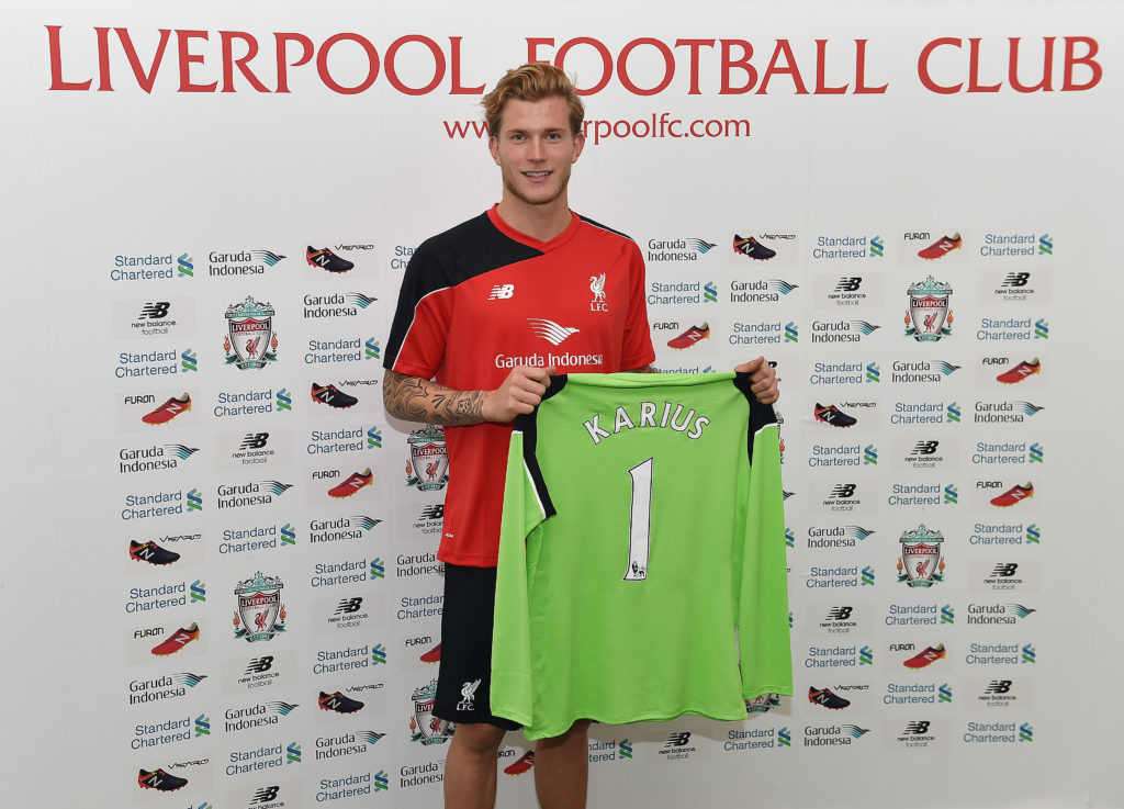 Karius enjoying Merseyside life