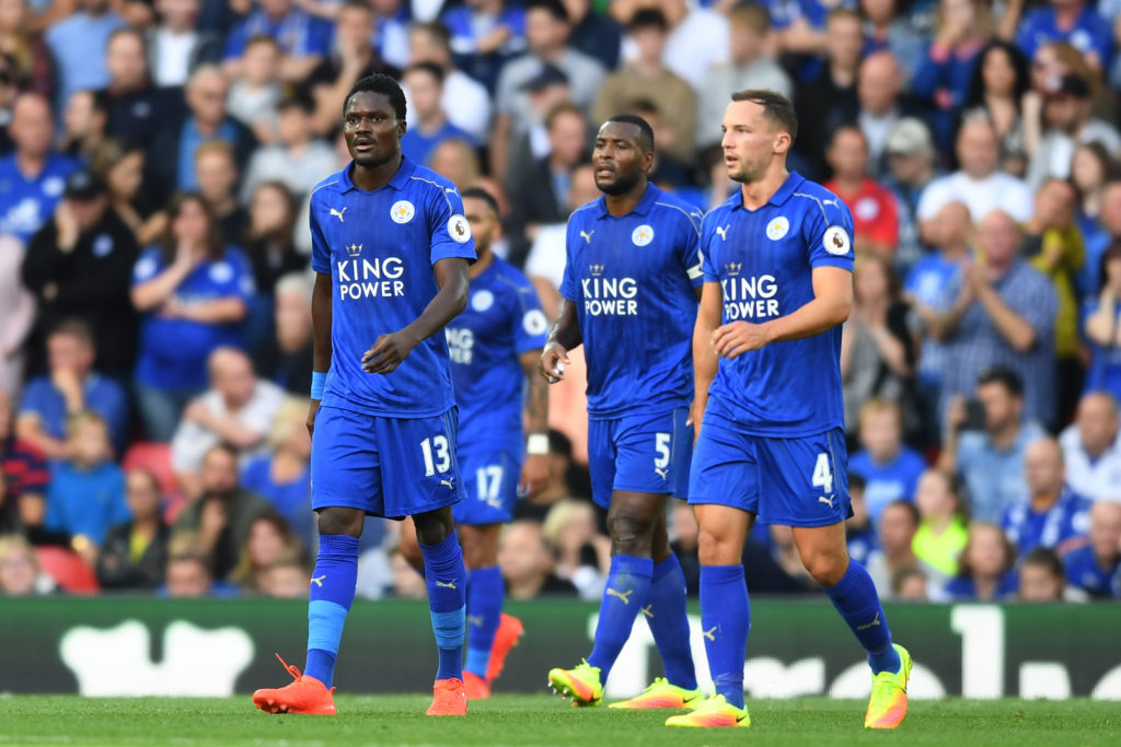 Amartey learning from Drinkwater at Leicester
