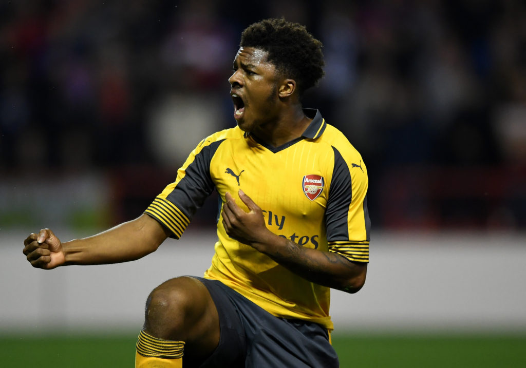 Akpom willing to play anywhere for Arsenal