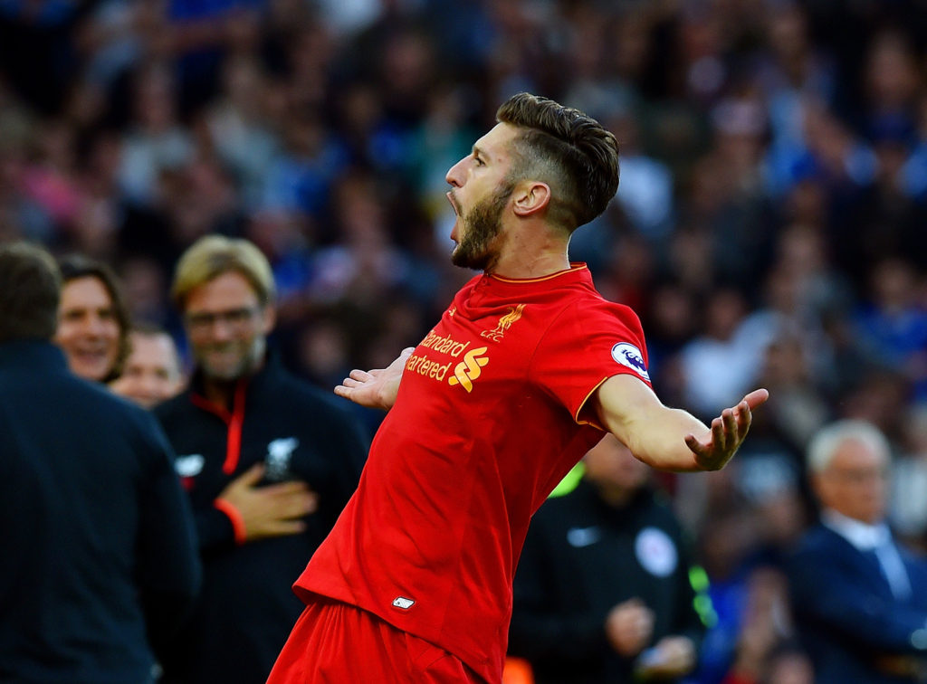 Lallana thriving in new Liverpool role
