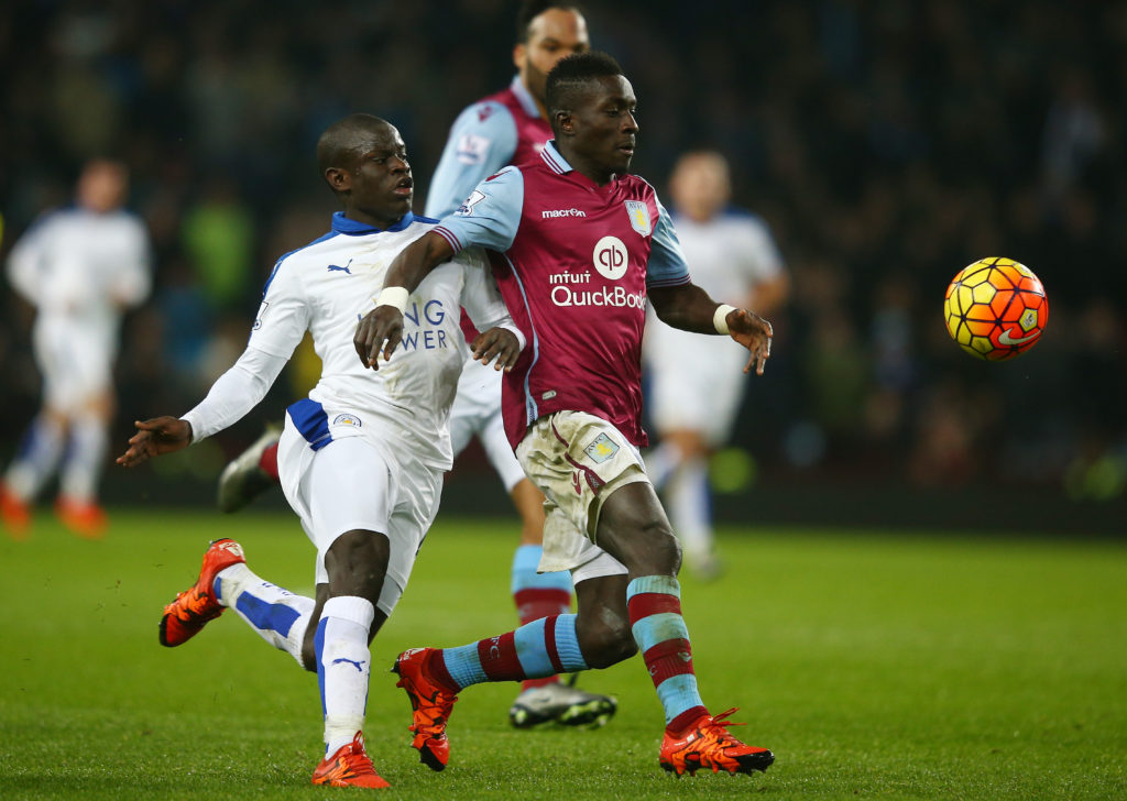 Gueye and Kante battling for possession last season (Photo by Mark Thompson/Getty Images)