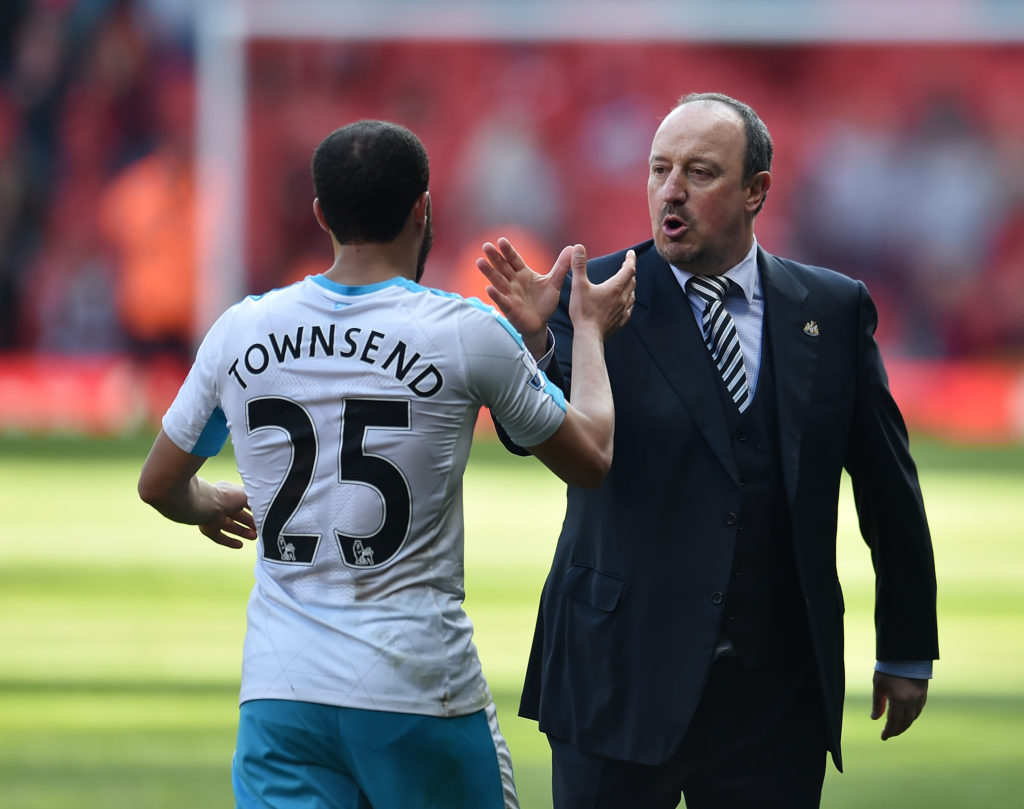 Benitez to credit for my development says Palace’s Townsend