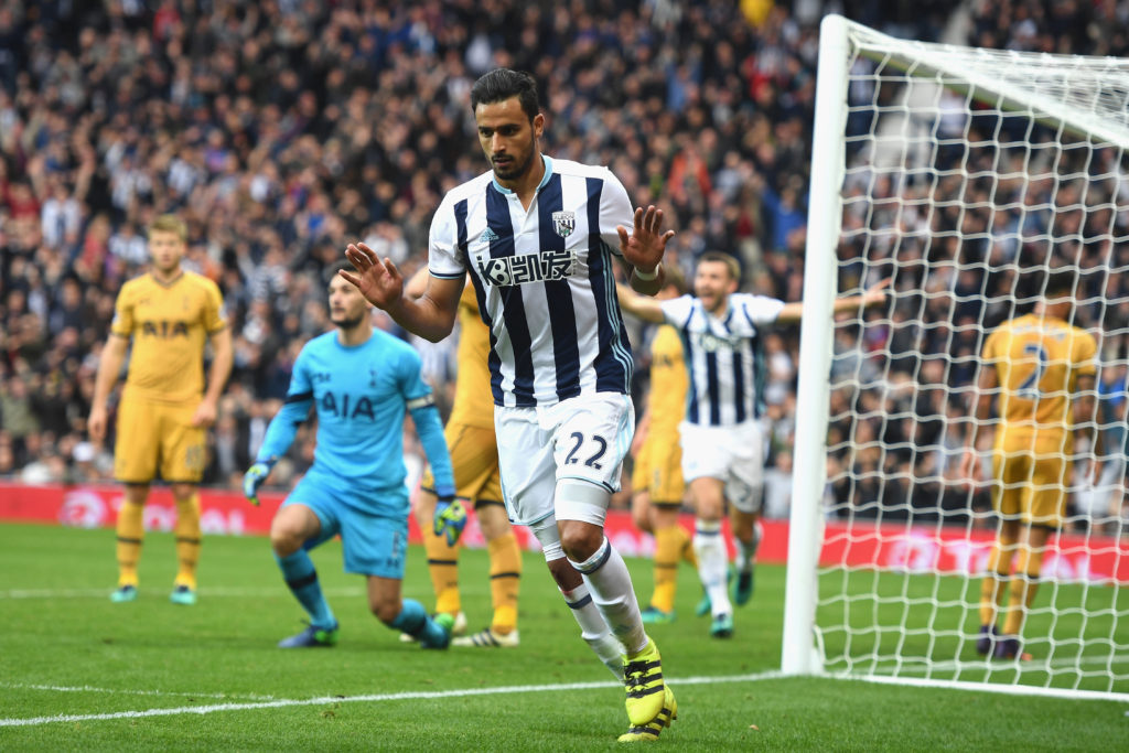 Chadli enjoying link up with Pulis at West Brom