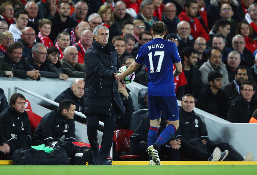 Blind happy to slot in at back for Red Devils