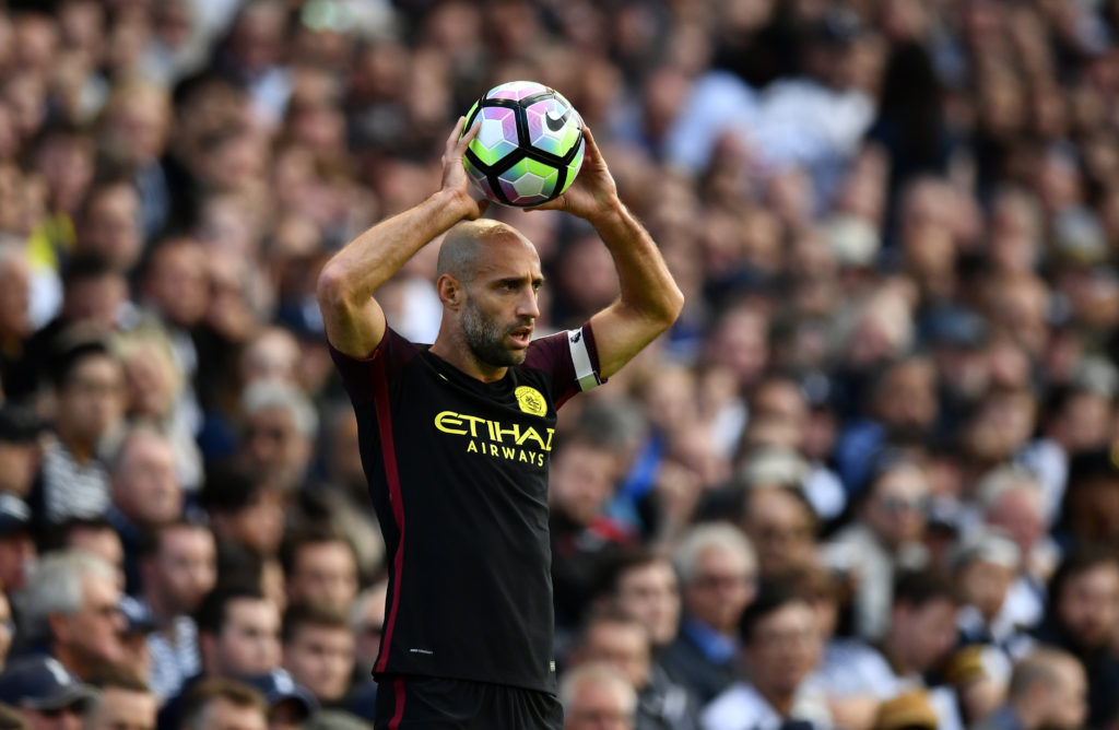 Zabaleta reveals Guardiola’s tough stance at Man City