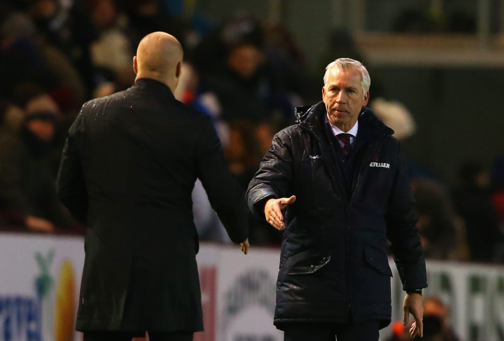 Palace’s Pardew impressed by Dyche’s methods