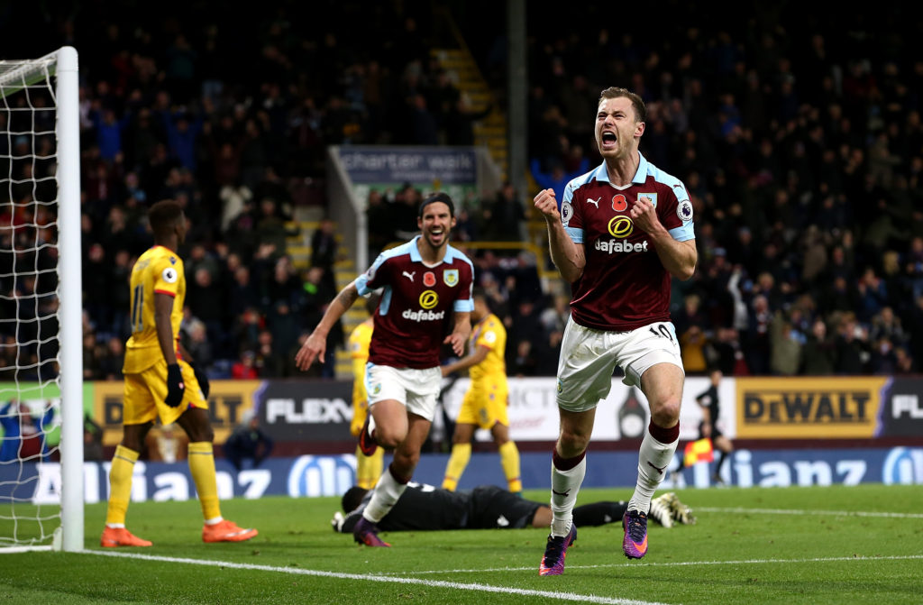 Barnes has found his goal-scoring boots with Burnley