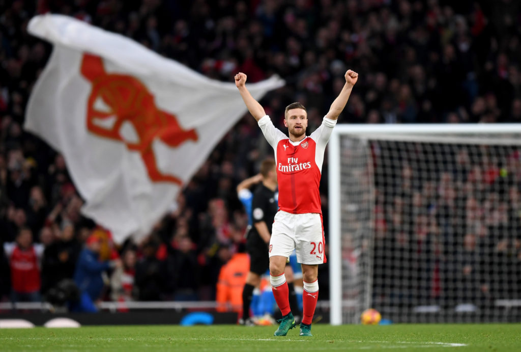 Mustafi grateful for Gunners skipper Per help