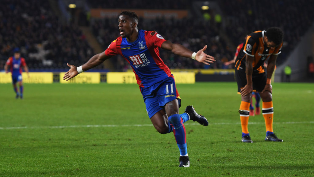 Zaha wants Palace to target the top half