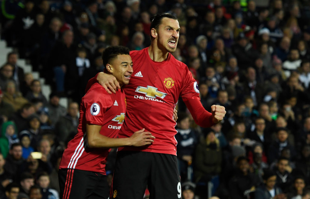 Manchester United’s Lingard hails Ibrahimovic after West Brom win
