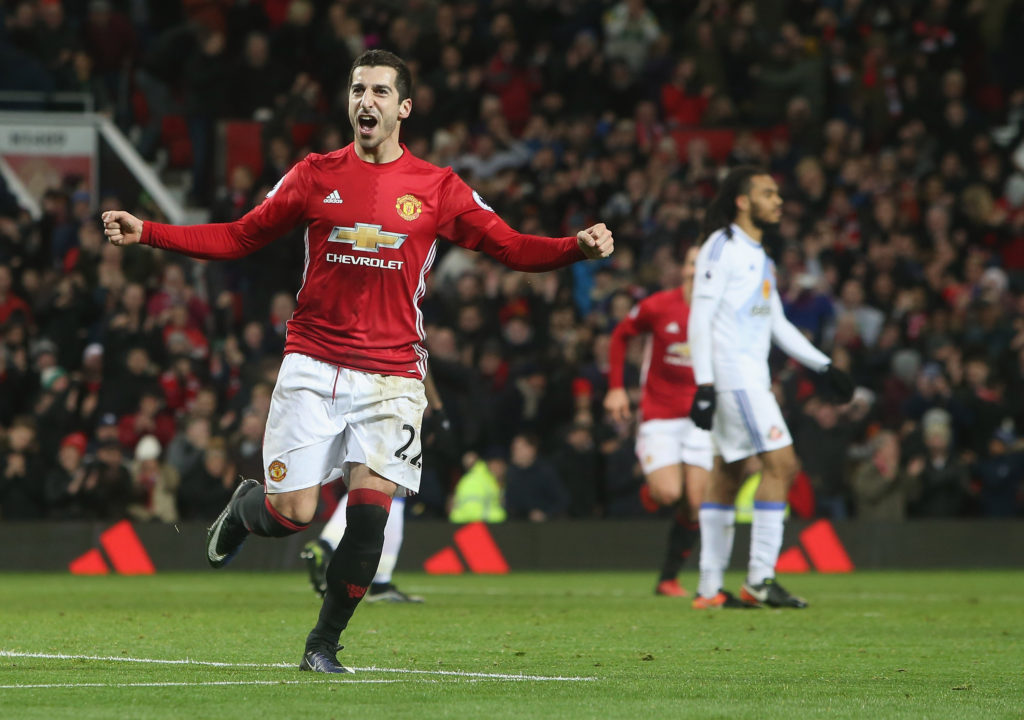 Man United’s Mkhitaryan toasts best goal of career so far