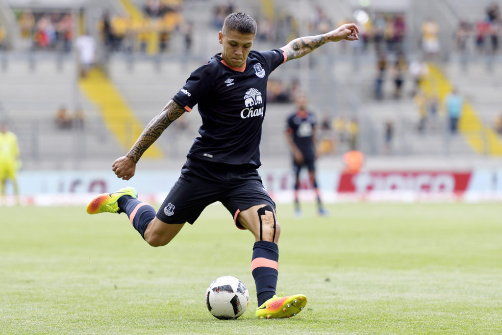 Everton’s Besic itching to make full recovery from horror injury