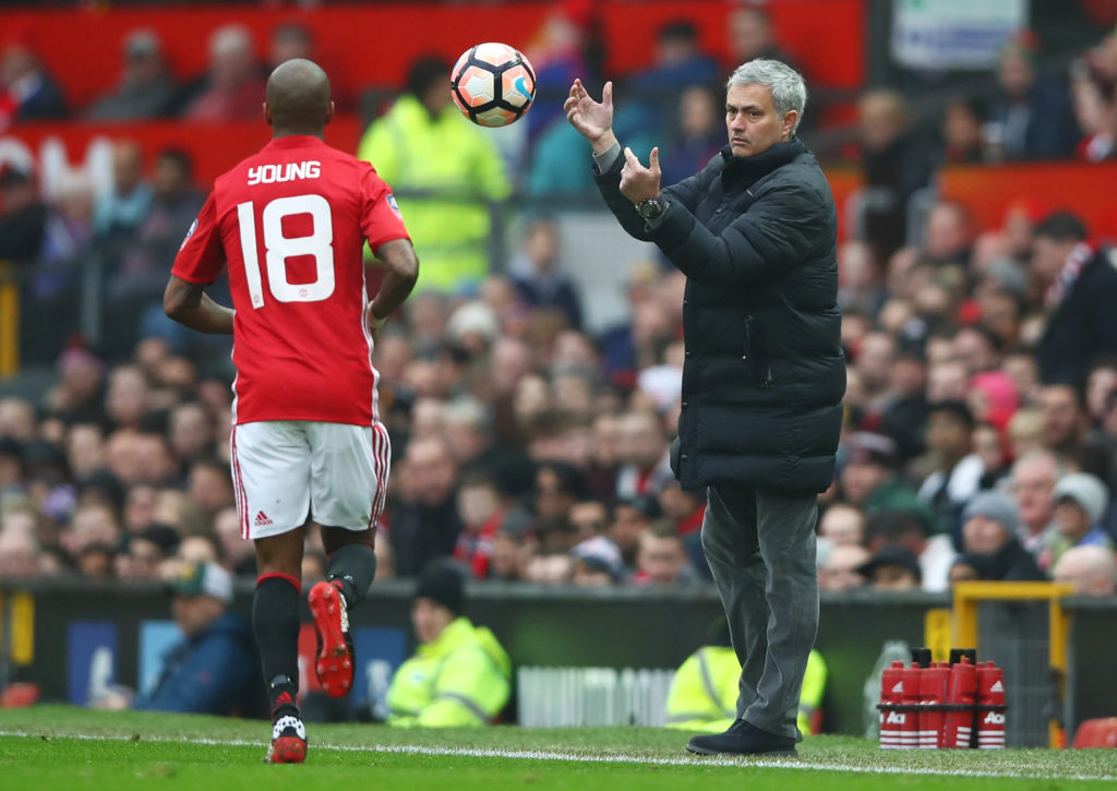 Mourinho: Young not leaving Old Trafford any time soon