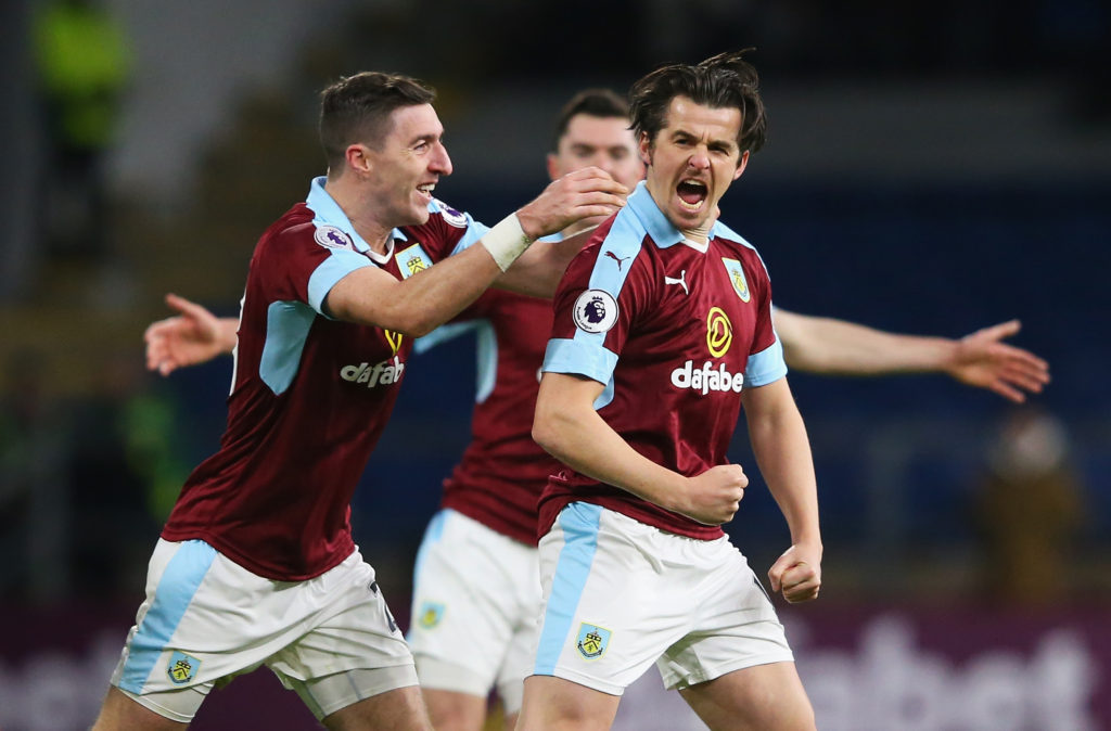 Barton shows his gratitude to Dyche and Burnley