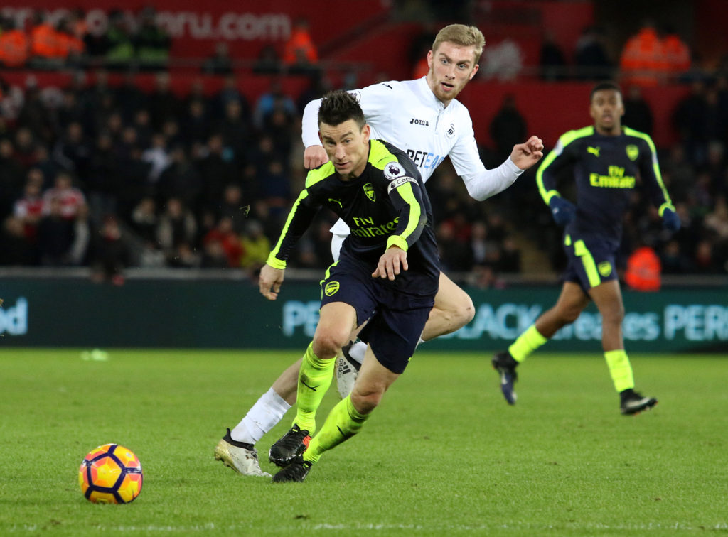 Per delighted with Koscielny’s Arsenal stay