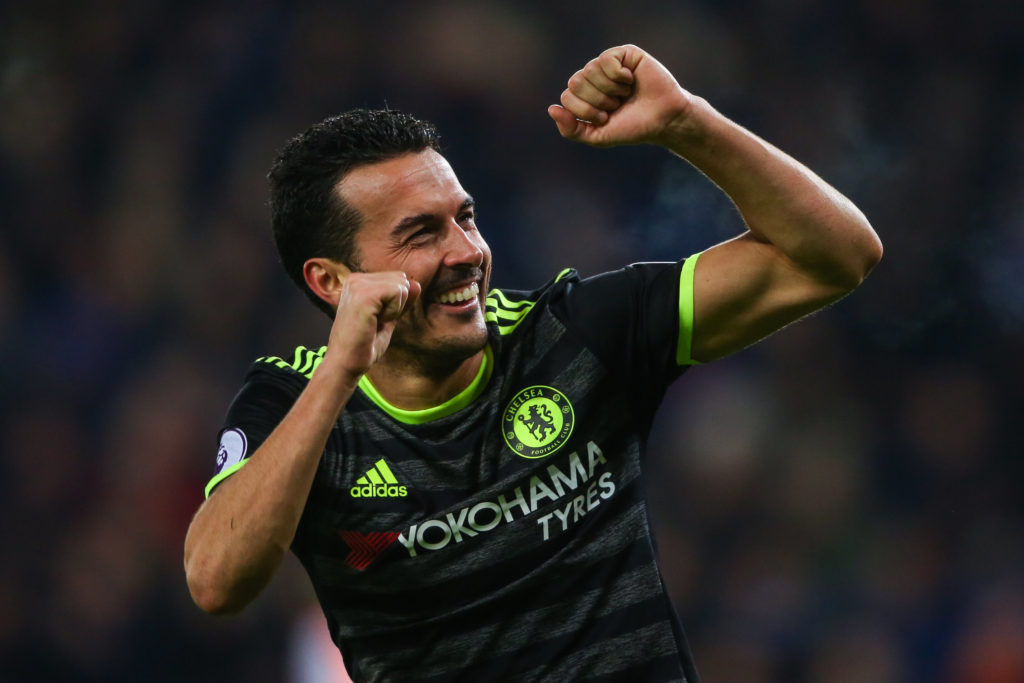 Pedro happy to be among the goals at Chelsea