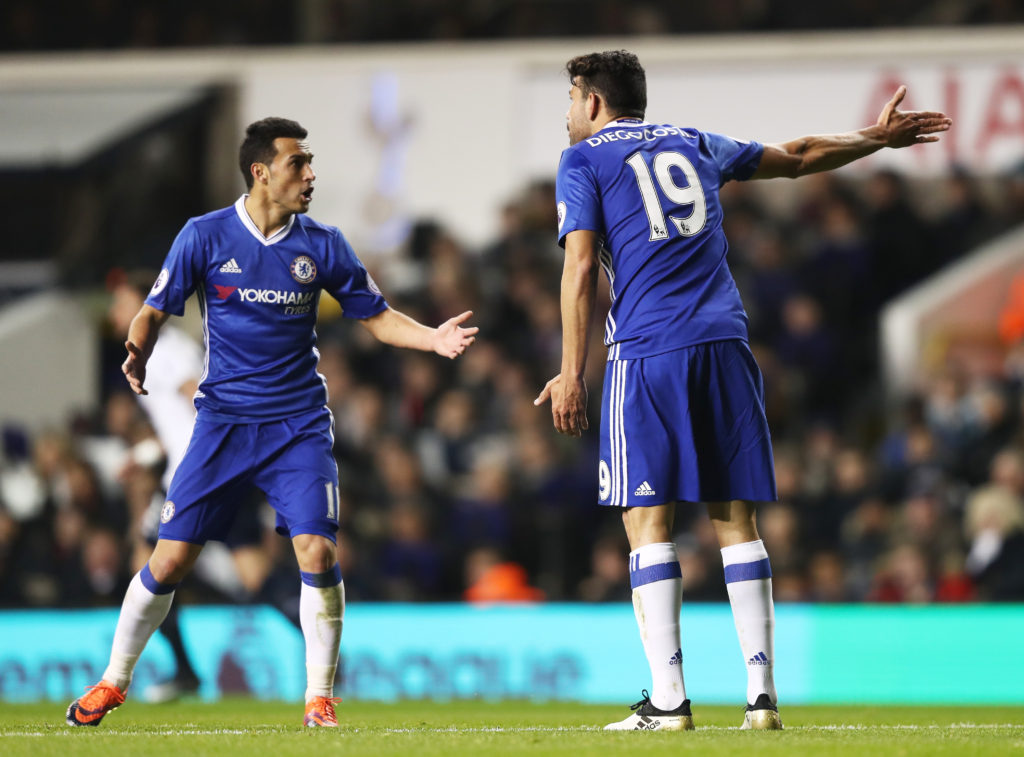 Pedro and Diego Costa