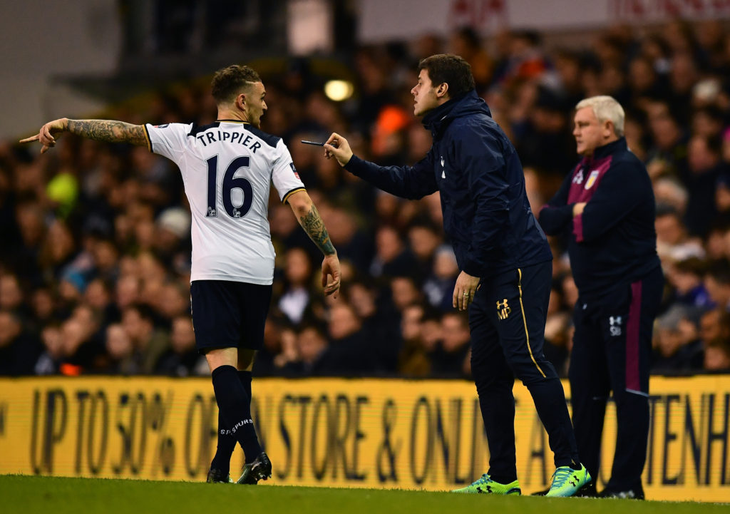 Trippier thanks Spurs boss for England call-up