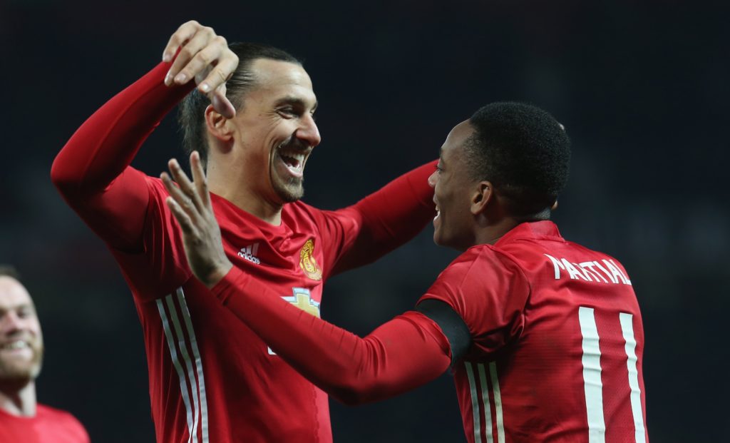 Ibrahimovic backs Martial to come good at Manchester United