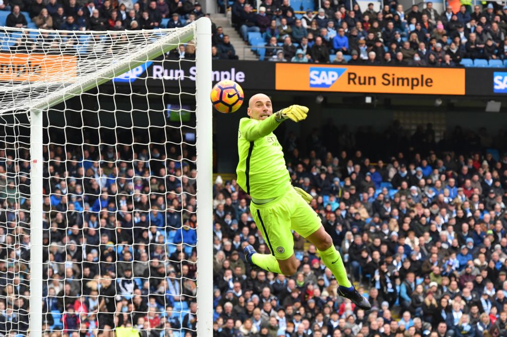 Caballero excited to be back between Man City sticks