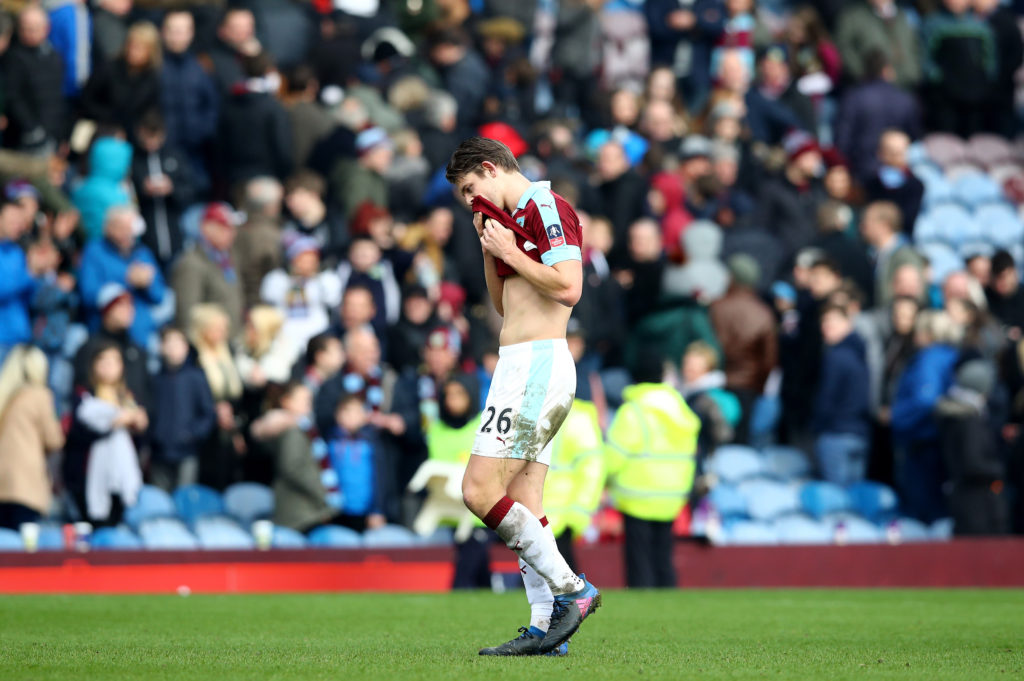 Burnley’s Tarkowski hands over champagne to jubilant Imps