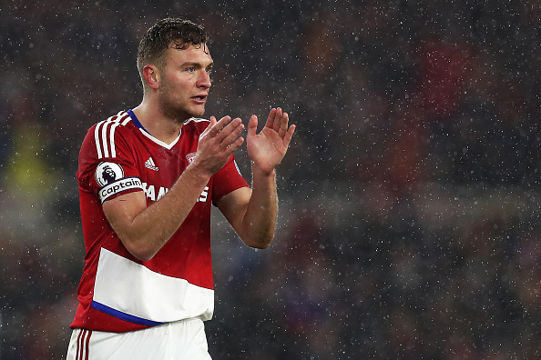 Boro skipper Gibson buzzing after England experience