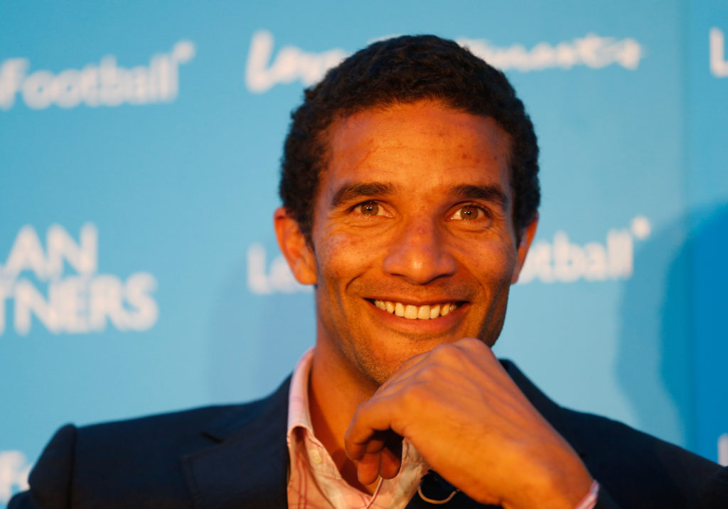 LONDON, ENGLAND - OCTOBER 11:  David James former England goalkeeper talks during the Leaders In Sport conference at Stamford Bridge on October 11, 2012 in London, England.  (Photo by Tom Shaw/Getty Images)