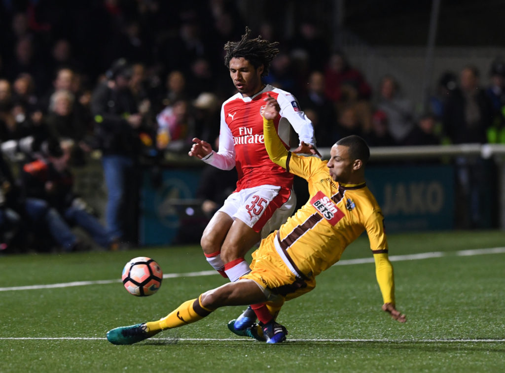 Arsenal’s Elneny pleased with Wenger praise