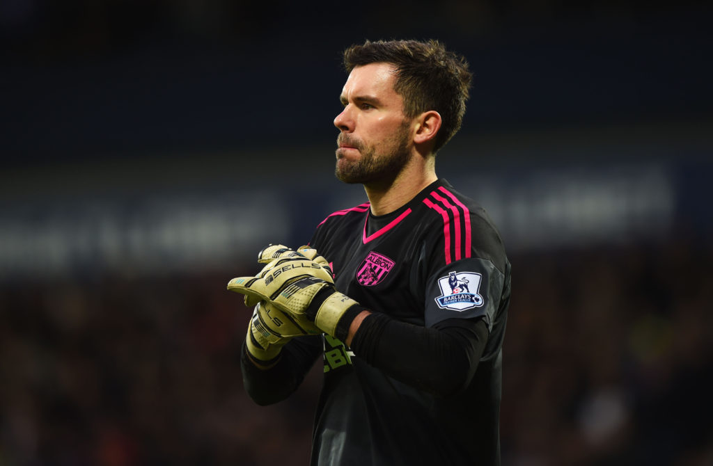 WEST BROMWICH, ENGLAND - JANUARY 09:  Ben Foster of West Bromwich Albion in action during the Emirates FA Cup Third Round match between West Bromwich Albion and Bristol City at The Hawthorns on January 9, 2016 in West Bromwich, England.  (Photo by Shaun Botterill/Getty Images)