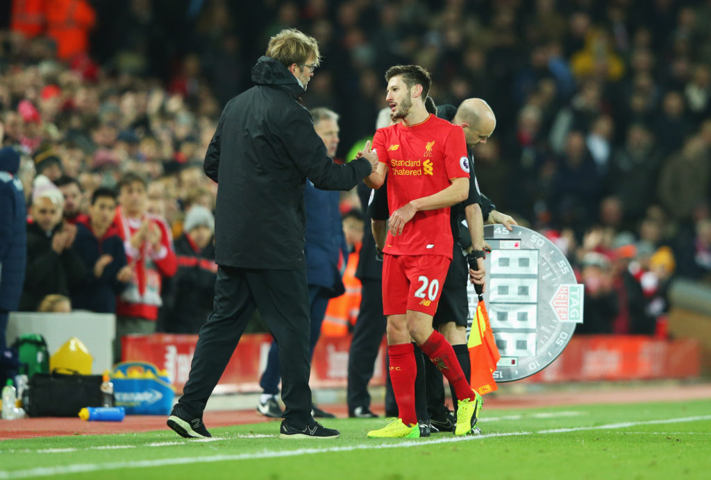 Lallana could be the best I’ve managed, says Liverpool boss Klopp