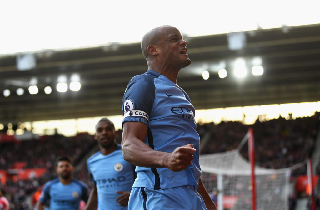 City boss Guardiola lavishes praise on captain Kompany