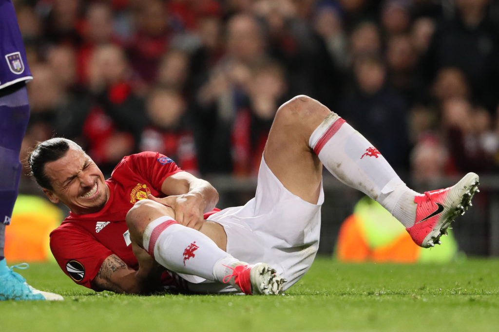 Zlatan will bounce back from knee injury, says United boss Mourinho