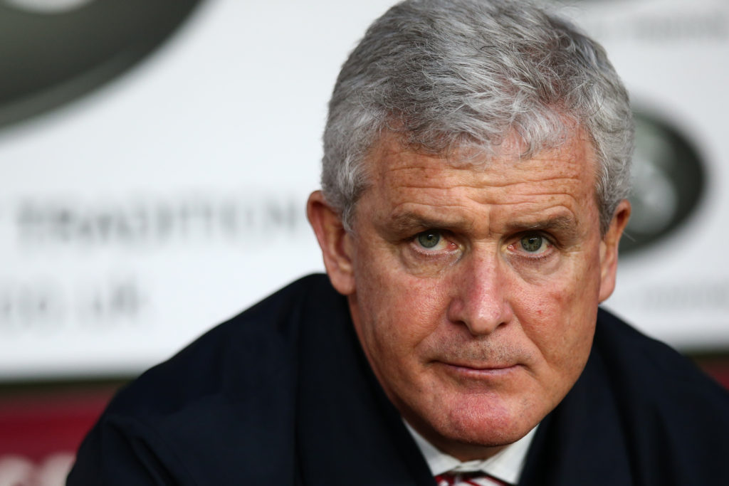 Hughes wants positive finish to disappointing Stoke campaign