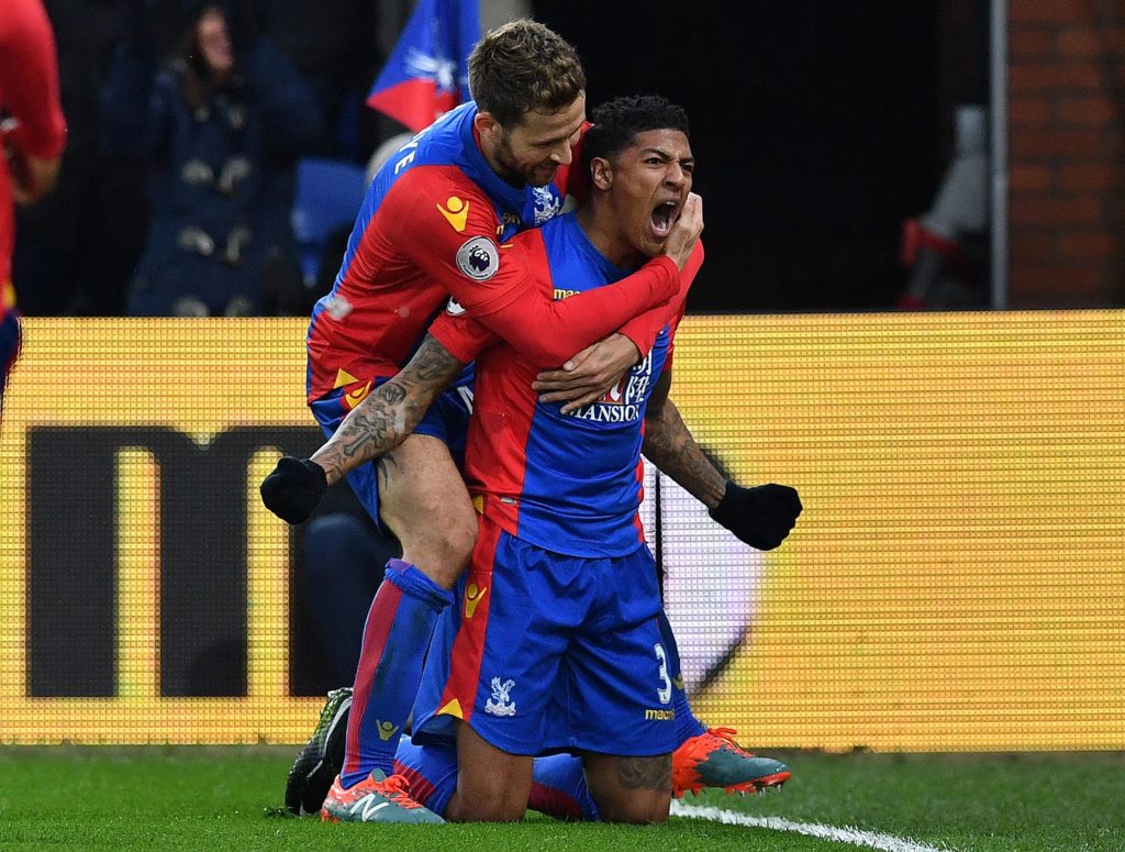 Full-back van Aanholt is loving life at Crystal Palace