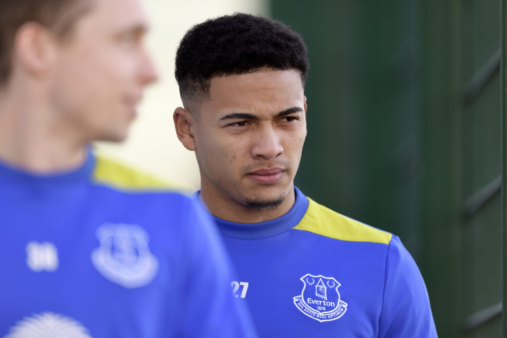 Browning ready for a hard summer as he bids for Everton first team