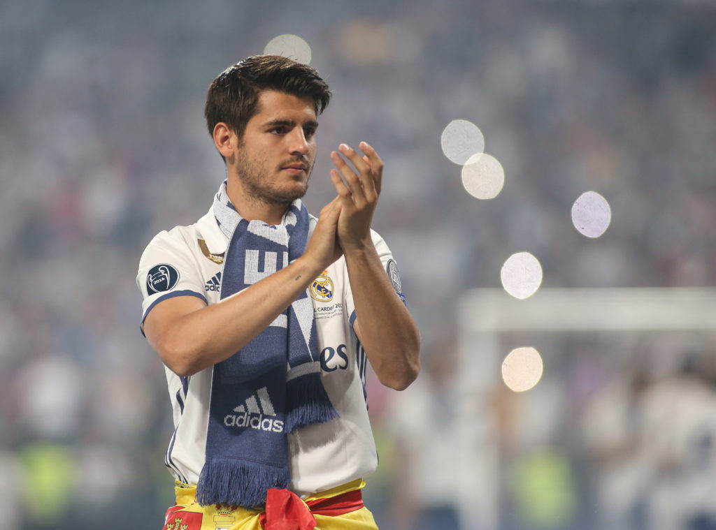 Chelsea target Morata ‘happy’ in Madrid